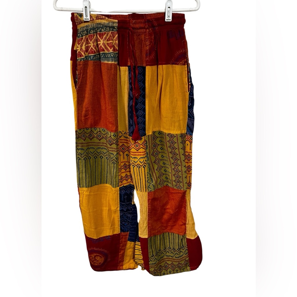 Made in Nepal Wide Leg Pants